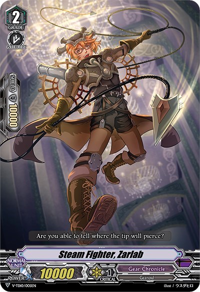 Steam Fighter, Zarlab [V Format] V-TD10/005EN