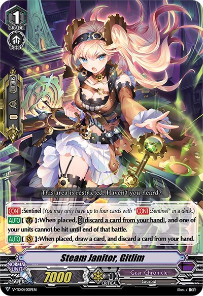 Steam Janitor, Gitlim [V Format] V-TD10/009EN