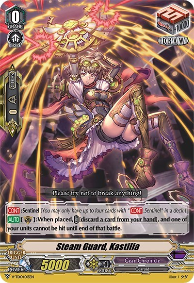 Steam Guard, Kastilia [V Format] V-TD10/013EN
