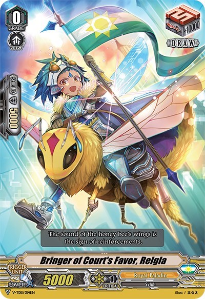 Bringer of Court's Favor, Relgla [V Format] V-TD11/014EN