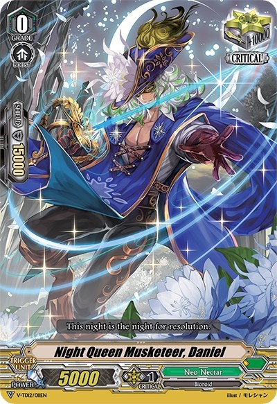 Night Queen Musketeer, Daniel [V Format] V-TD12/011EN