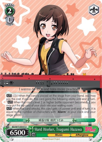 Hard Worker, Tsugumi Hazawa 