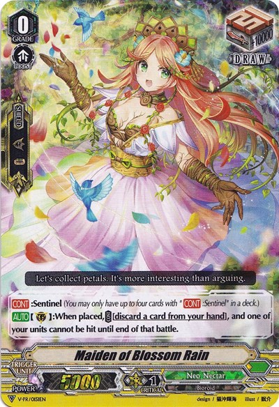 Maiden of Blossom Rain [V Format] V-PR/0151EN