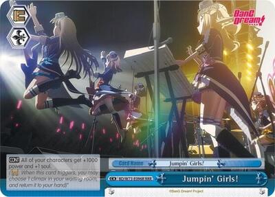 Jumpin' Girls! BD/W73-E096R RRR