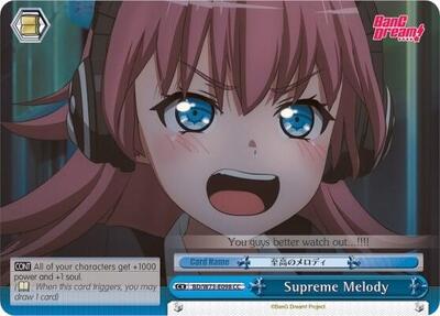 Supreme Melody BD/W73-E098 CC