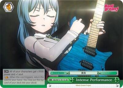 Intense Performance BD/W73-TE11S SR