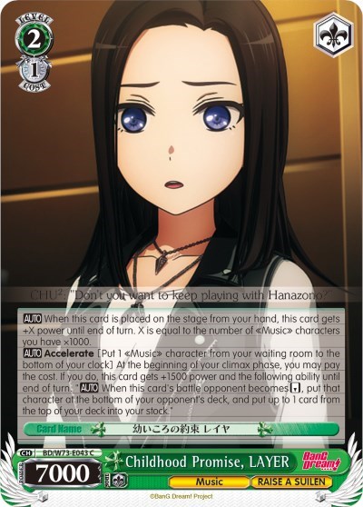 Childhood Promise, LAYER BD/W73-E043 C