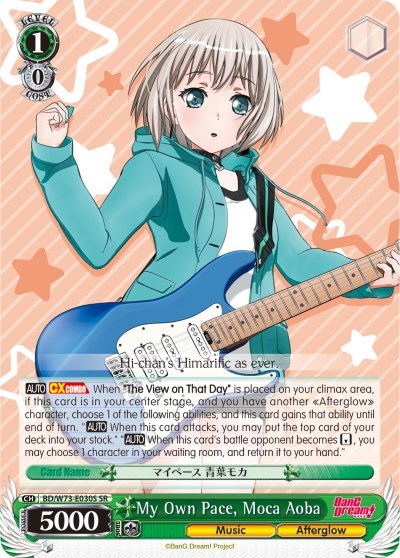 My Own Pace, Moca Aoba 