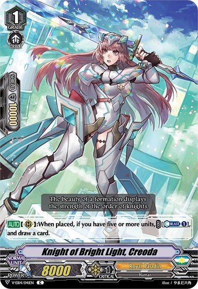 Knight of Bright Light, Creoda [V Format] V-EB14/041EN