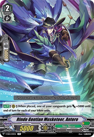 Rindo Gentian Musketeer, Antero [V Format] V-EB14/031EN