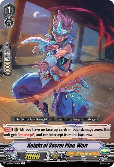 Knight of Secret Plan, Watt [V Format] V-EB14/042EN