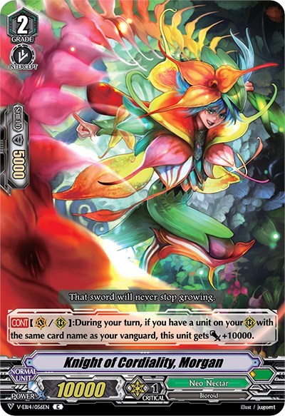 Knight of Cordiality, Morgan [V Format] V-EB14/056EN
