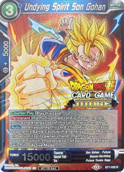 Undying Spirit Son Gohan 