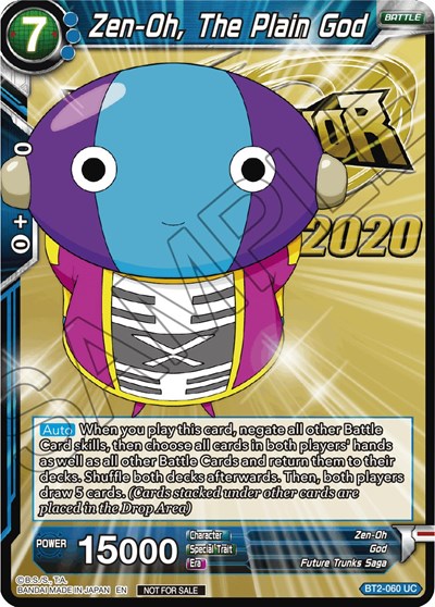 Zen-Oh, The Plain God BT2-060