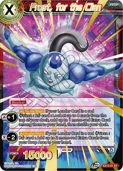 Frost, for the Clan EX13-01