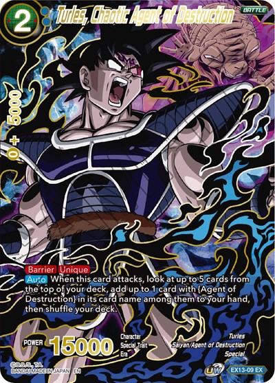Turles, Chaotic Agent of Destruction EX13-09