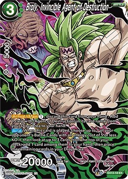 Broly, Invincible Agent of Destruction EX13-18