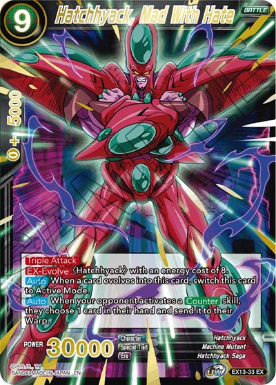 Hatchhyack, Mad With Hate EX13-33