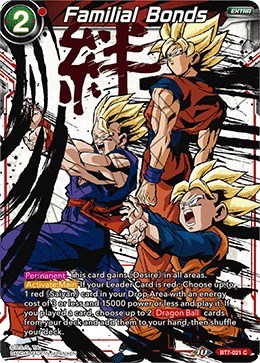 Familial Bonds BT7-021