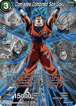Comrades Combined Son Goku EX01-01