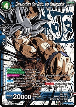 Ultra Instinct Son Goku, the Unstoppable DB1-021