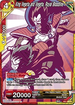 King Vegeta and Vegeta, Royal Bloodline DB1-090