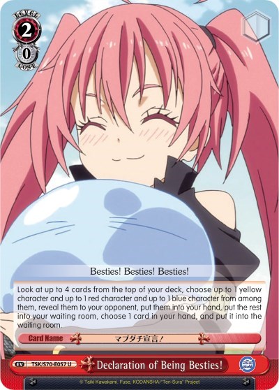 Declaration of Being Besties! TSK/S70-E057 U