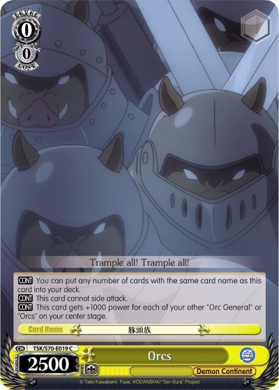 Orcs TSK/S70-E019 C