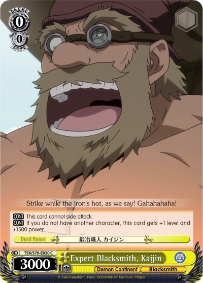 Expert Blacksmith, Kaijin TSK/S70-E020 C