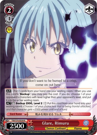 Glare, Rimuru TSK/S70-E039 R