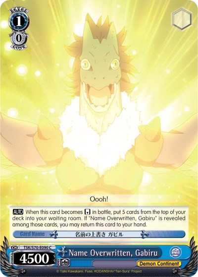 Name Overwritten, Gabiru TSK/S70-E090 C