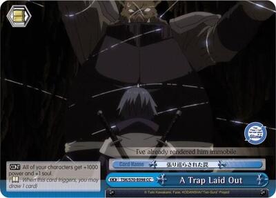 A Trap Laid Out TSK/S70-E098 CC