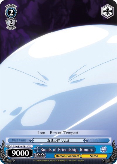 Bonds of Friendship, Rimuru TSK/S70-TE17 TD