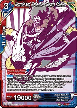 Hercule and Majin Buu, Friends Forever DB1-092
