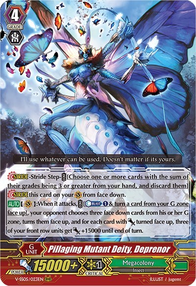 Pillaging Mutant Deity, Deprenor [V Format] V-SS05/023EN