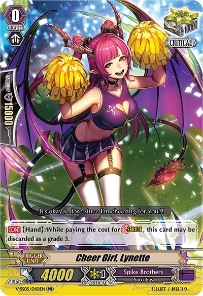 Cheer Girl, Lynette [V Format] V-SS05/040EN