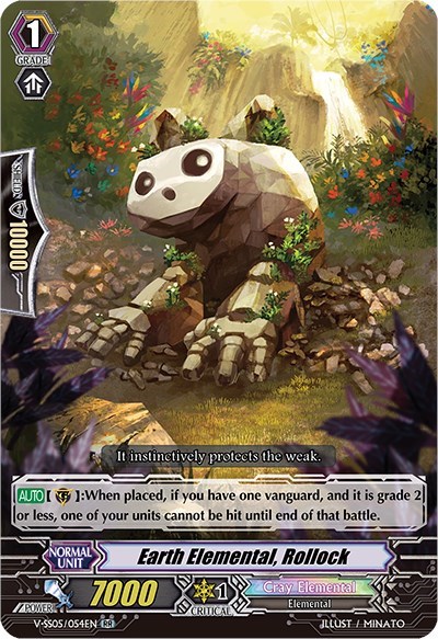 Earth Elemental, Rollock [V Format] V-SS05/054EN