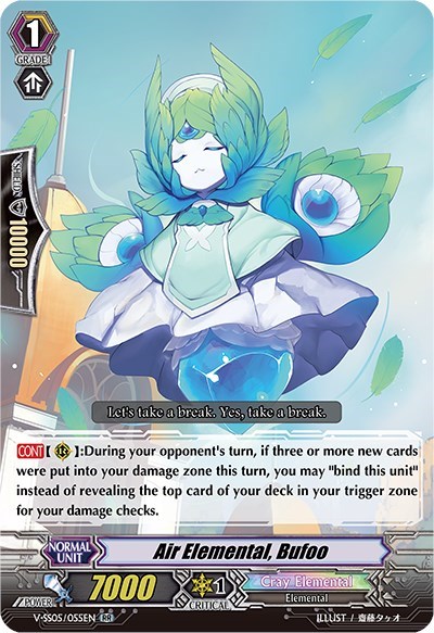 Air Elemental, Bufoo [V Format] V-SS05/055EN