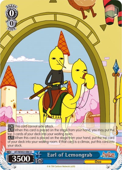 Earl of Lemongrab AT/WX02-086 U