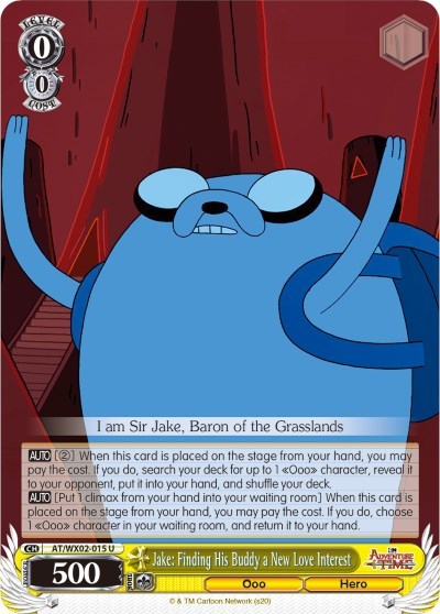 Jake: Finding His Buddy a New Love Interest AT/WX02-015 U