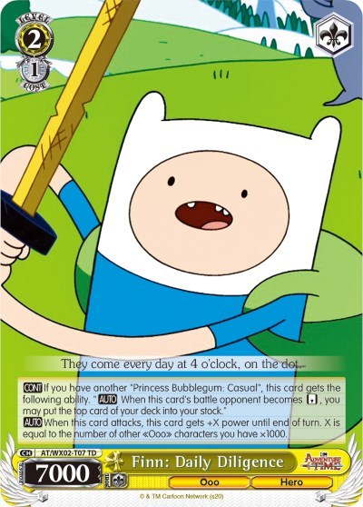 Finn: Daily Diligence AT/WX02-T07 TD