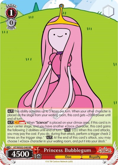 Princess Bubblegum AT/WX02-040 RR