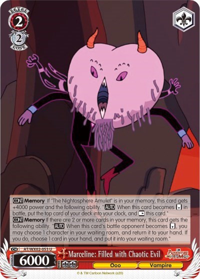 Marceline: Filled with Chaotic Evil AT/WX02-053 U