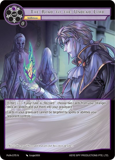 The Road to the Undead Lord 