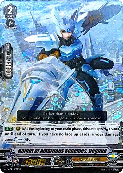 Knight of Ambitious Schemes, Degnud [V Format] 