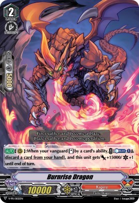 Burnrise Dragon [V Format] 