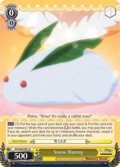 Snow Bunny RZ/S68-E001 R