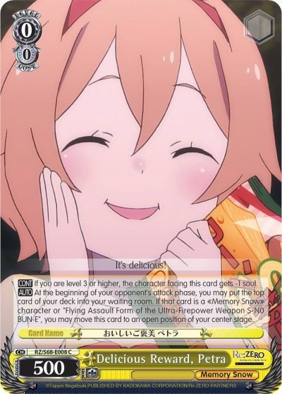 Delicious Reward, Petra RZ/S68-E008 C