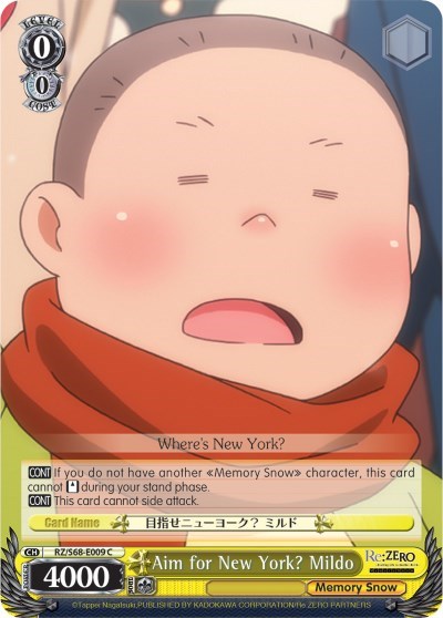 Aim for New York? Mildo RZ/S68-E009 C