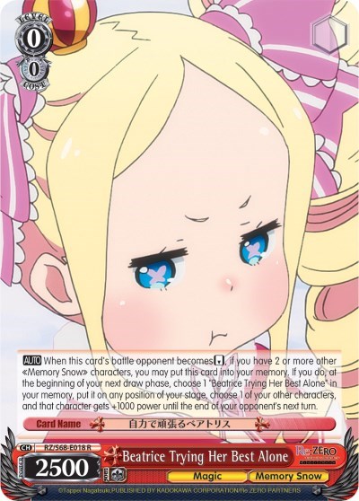 Beatrice Trying Her Best Alone RZ/S68-E018 R